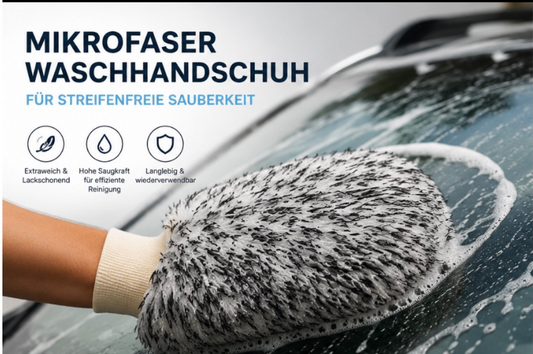 Mikrofaser- Waschhandschuh Spiegel 2 für 1